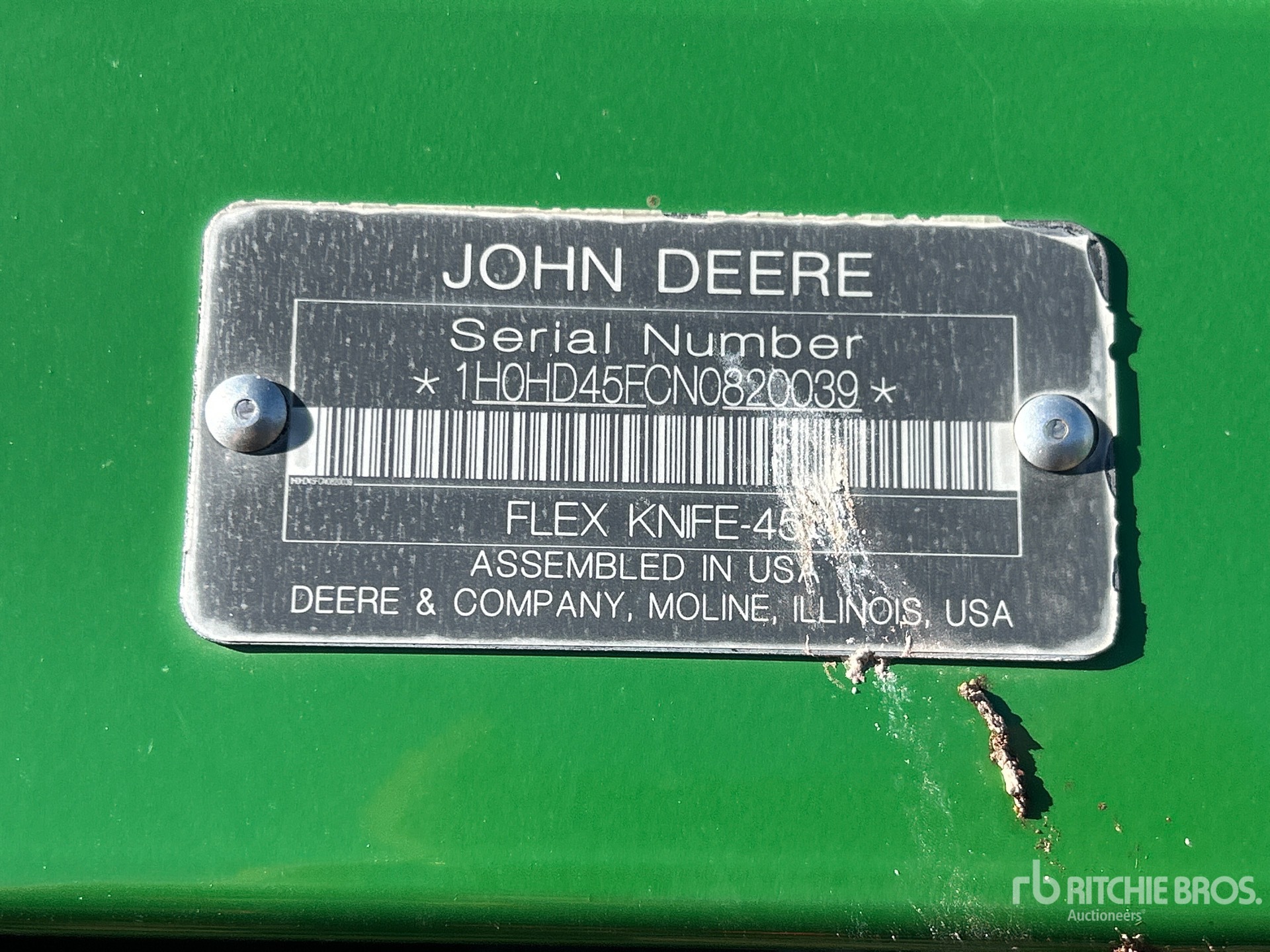 2022 John Deere HD45F