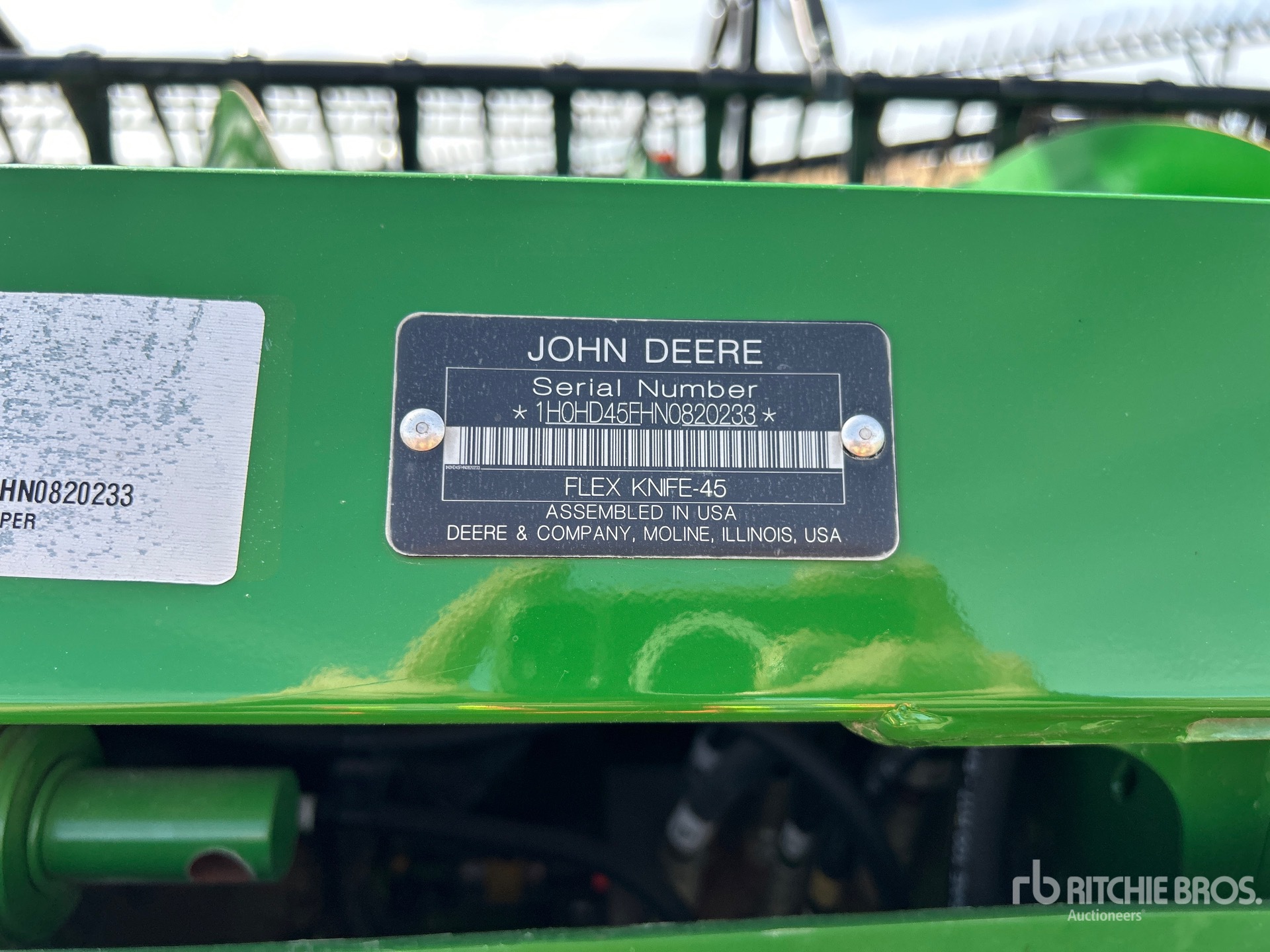 2022 John Deere HD45F