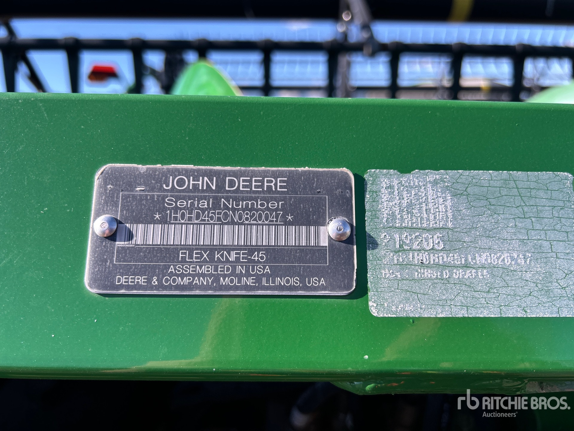 2022 John Deere HD45F