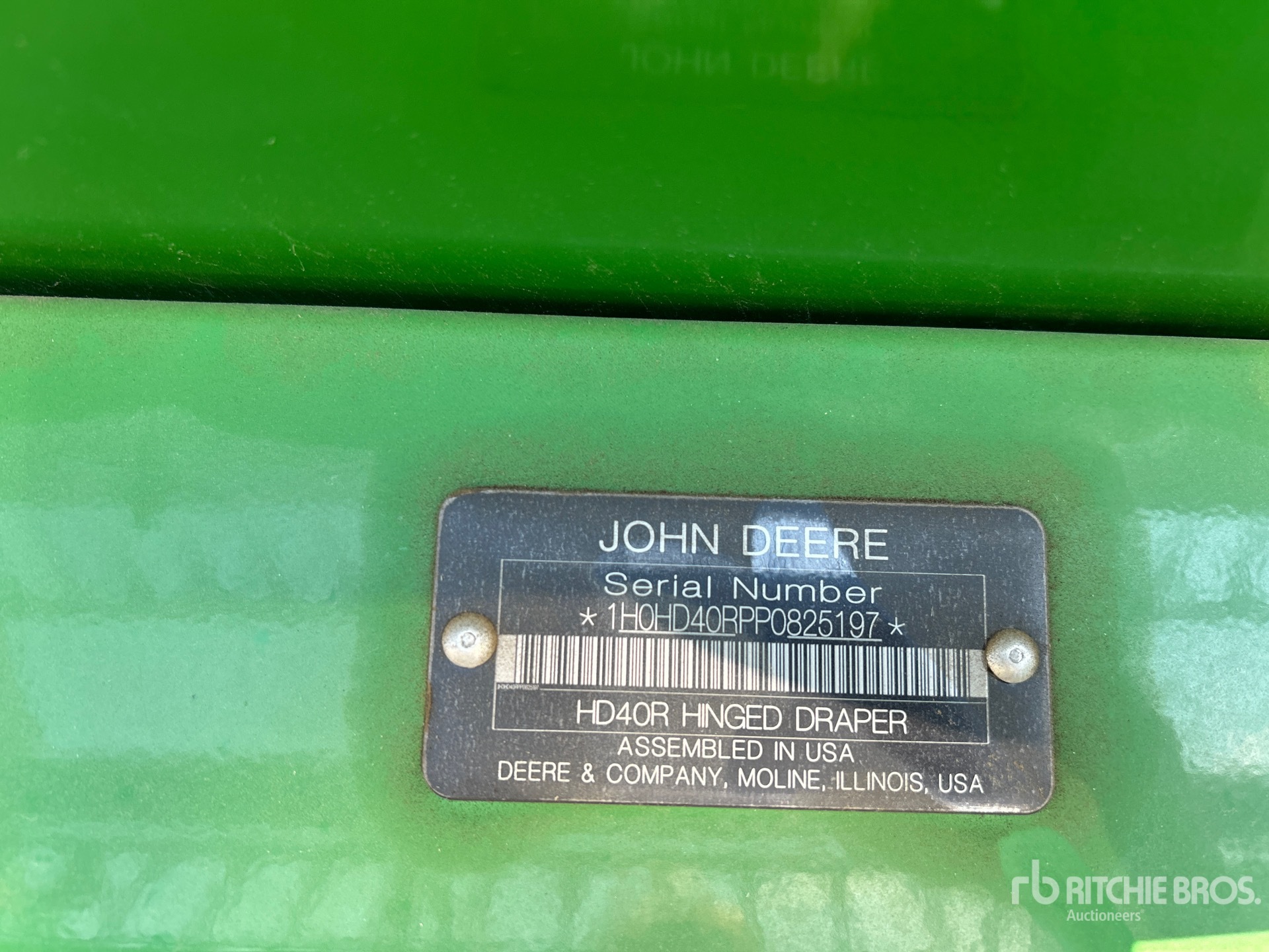 2023 John Deere HD40R