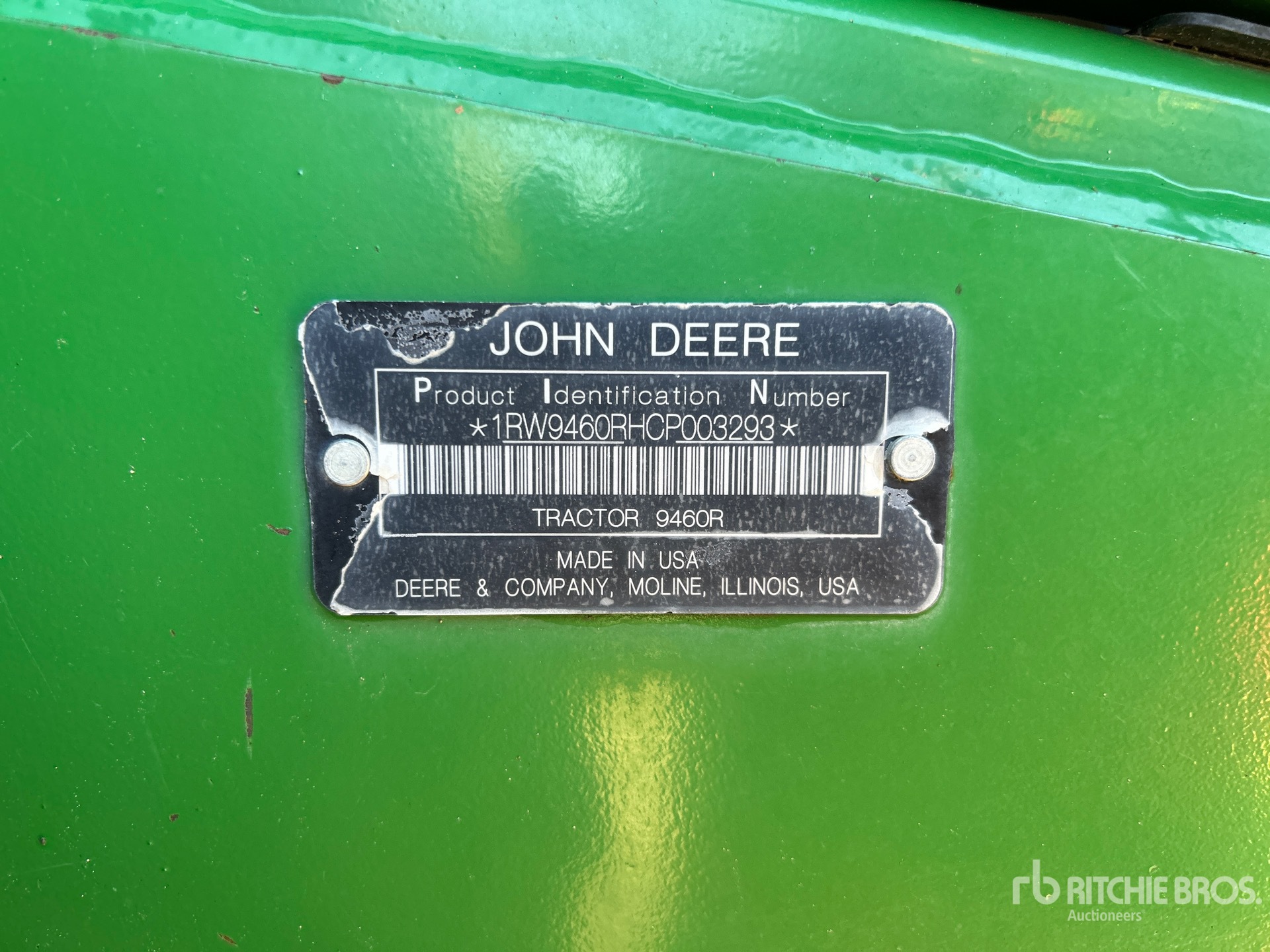 2012 John Deere 9460R