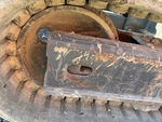 Undercarriage with Left Track Tensioner