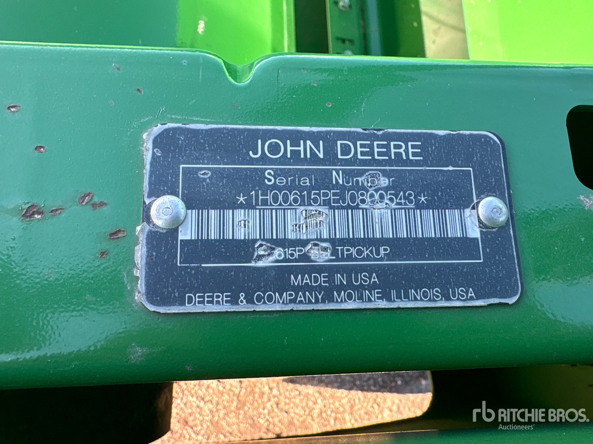 2018 John Deere 615P