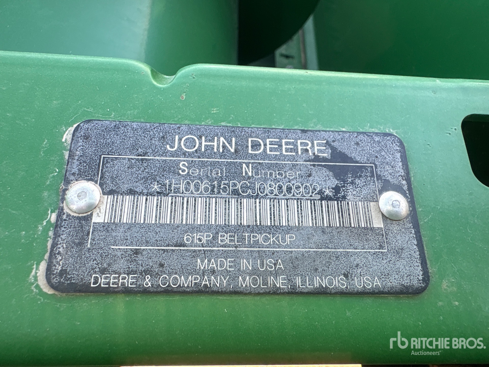 2018 John Deere 615P