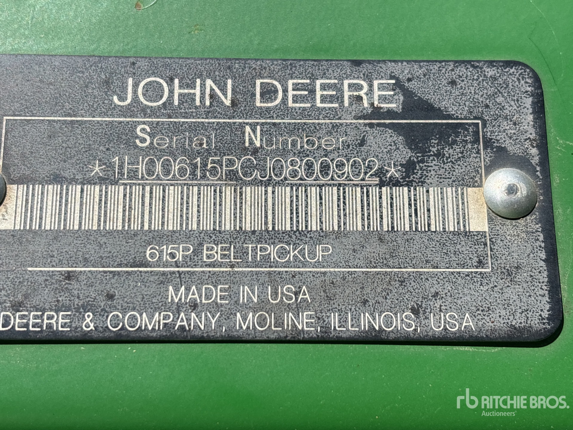 2018 John Deere 615P