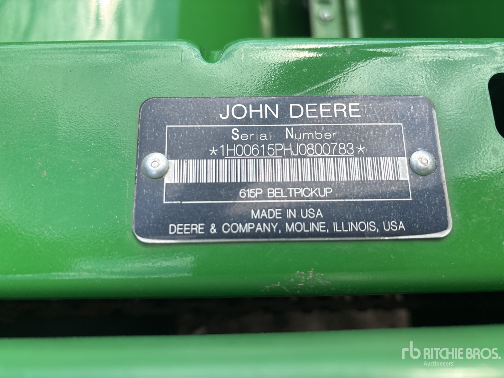 2018 John Deere 615P