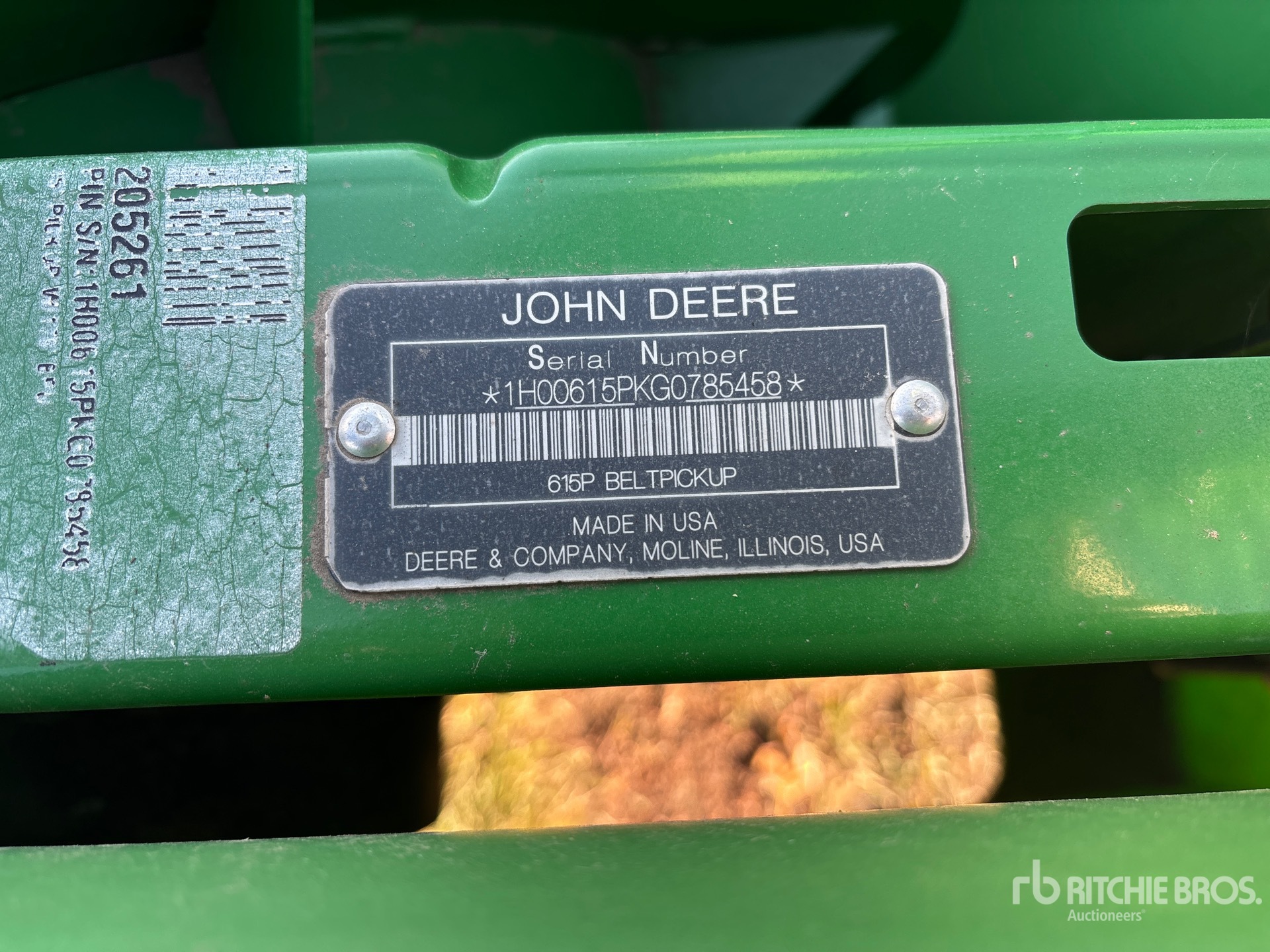 2016 John Deere 615P