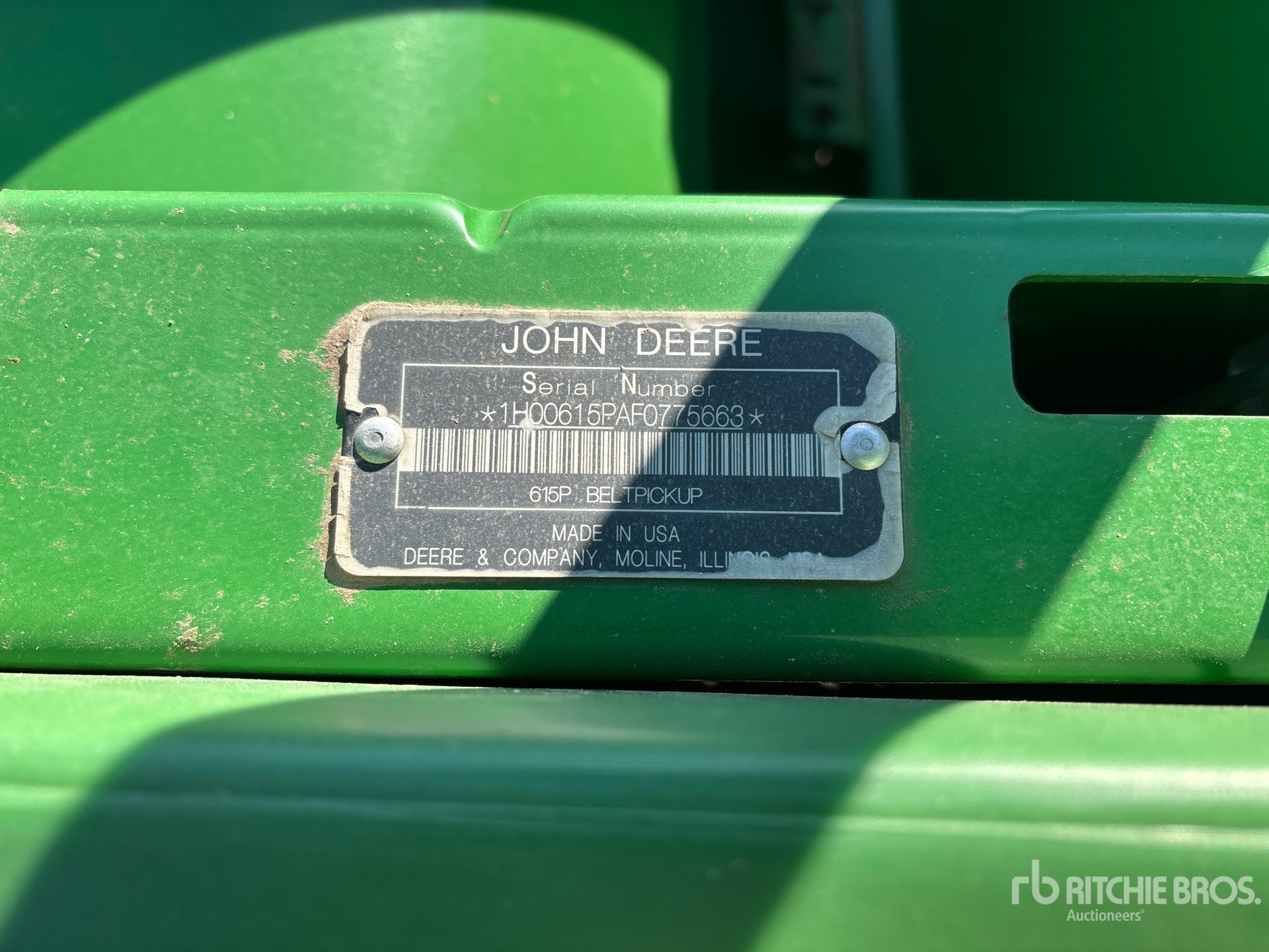 2015 John Deere 615P