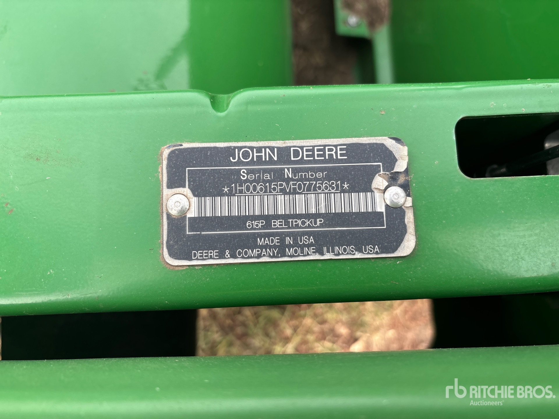 2015 John Deere 615P