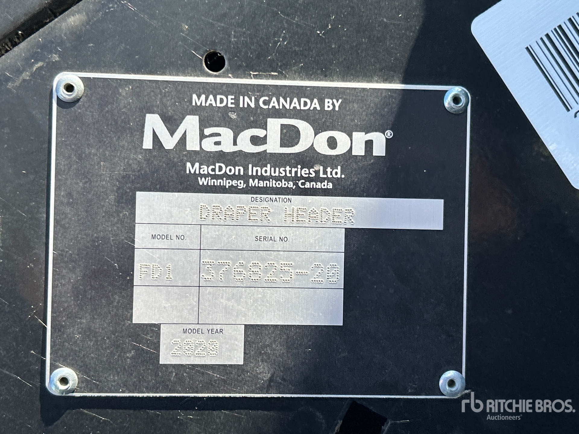 2020 Macdon FD145