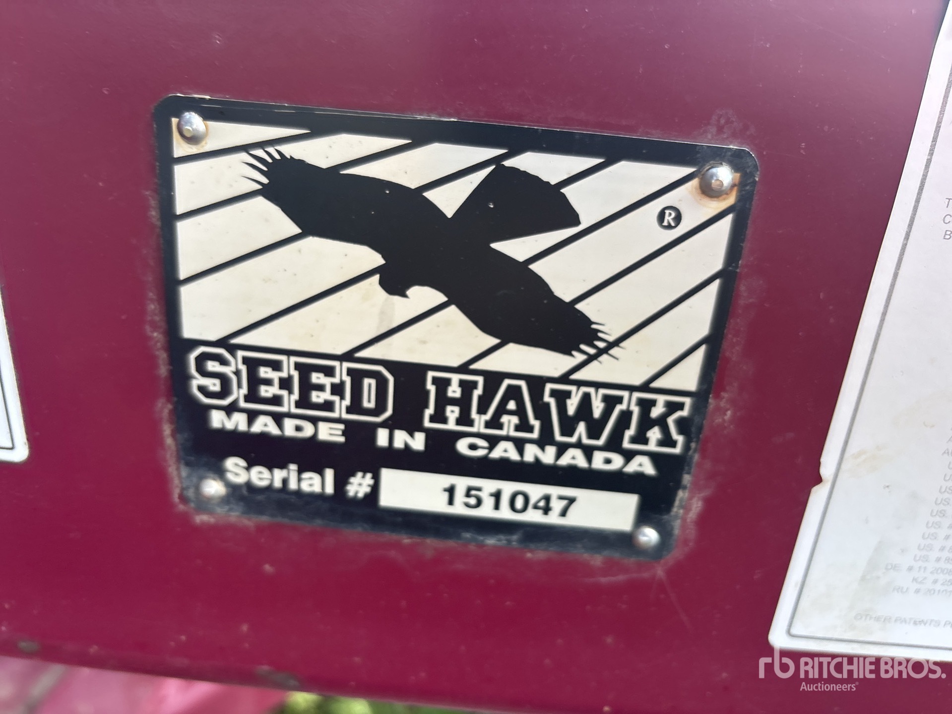 2015 Seed Hawk 8412