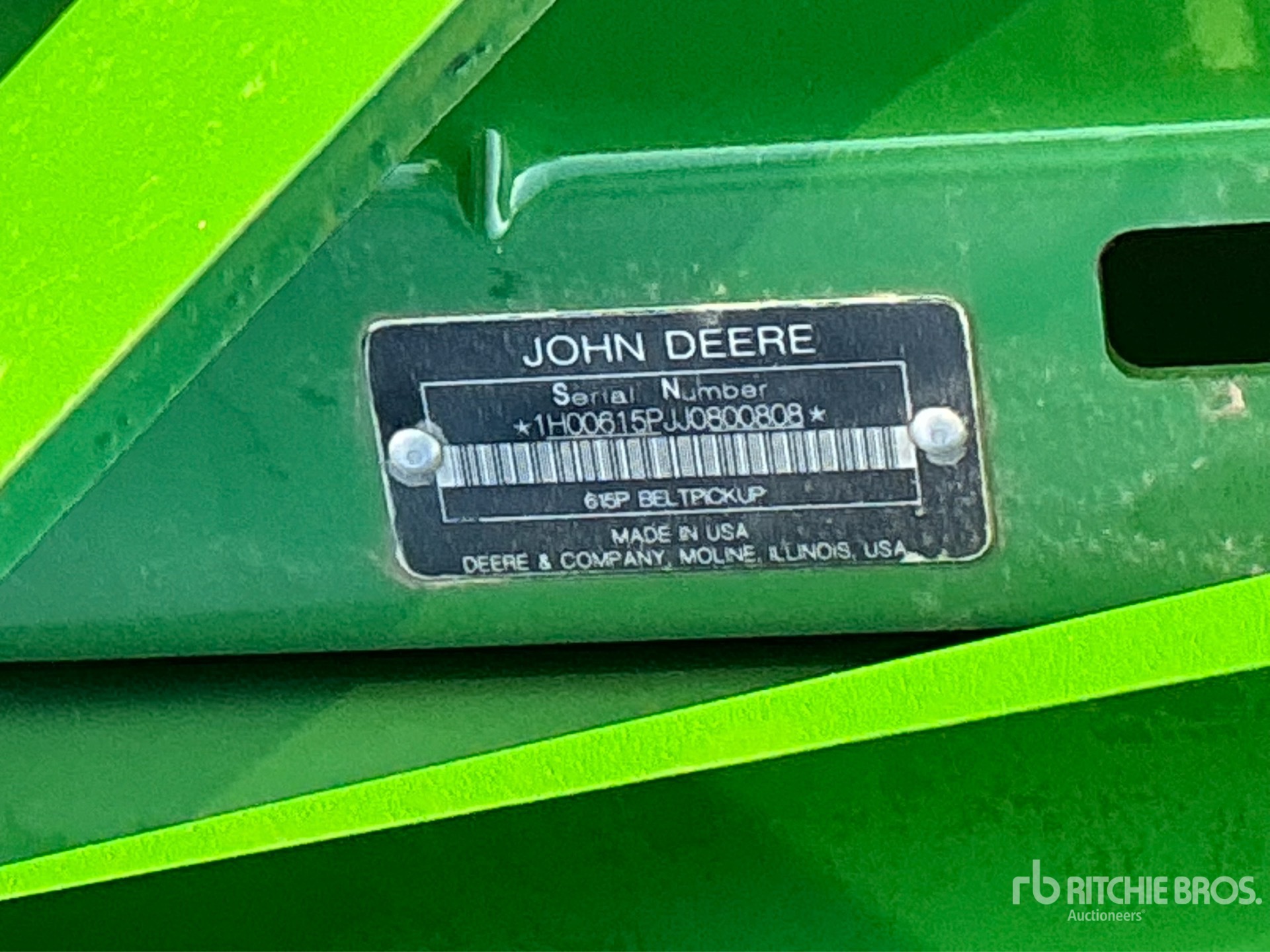 2018 John Deere 615P