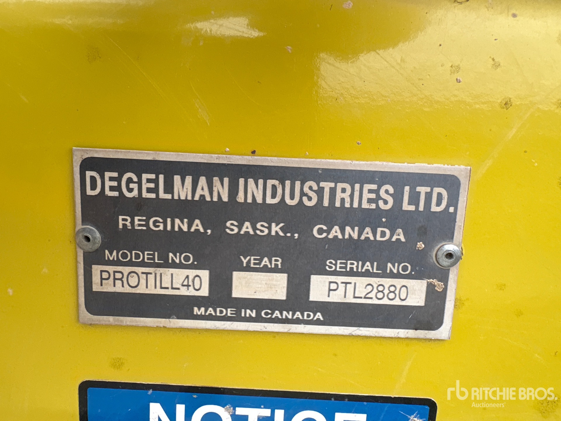 2017 Degelman PRO-TILL 40