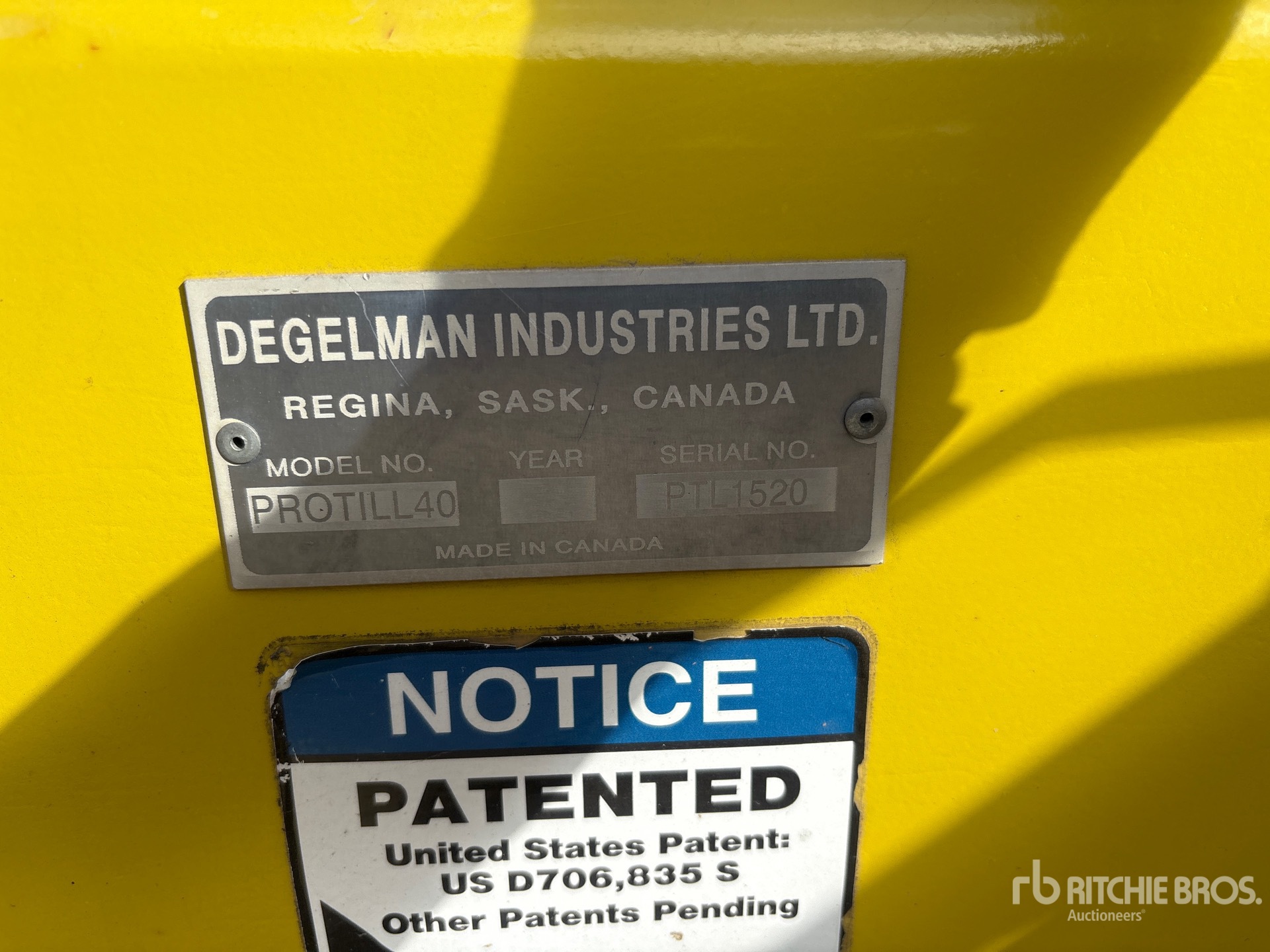 2015 Degelman PRO-TILL 40
