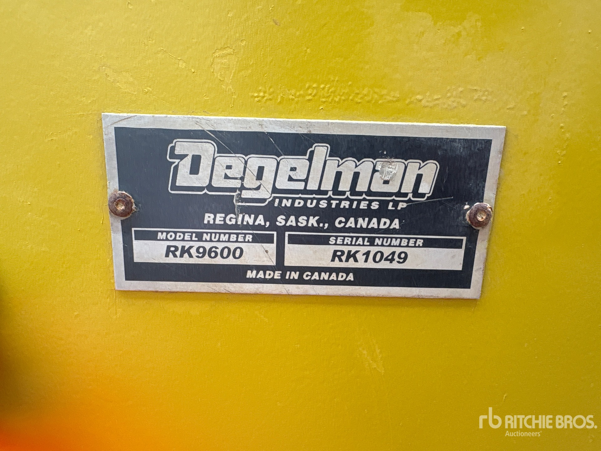 2024 Degelman RK9600