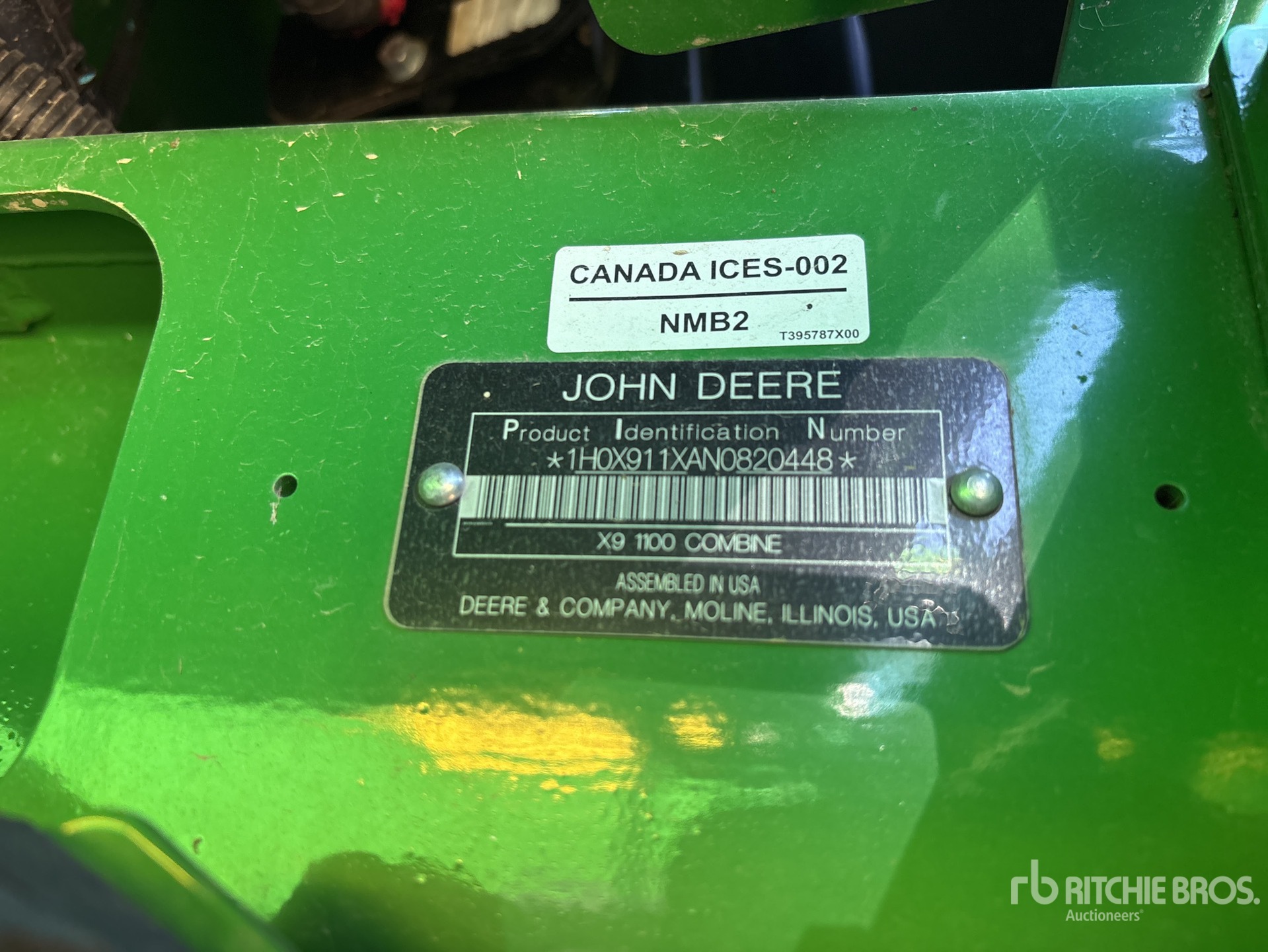 2022 John Deere X9 1100