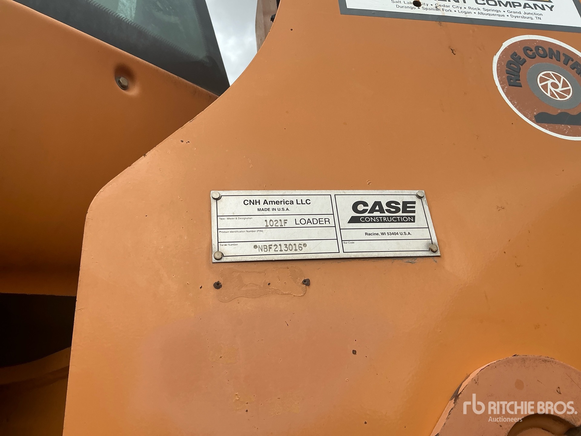 2011 Case 1021F
