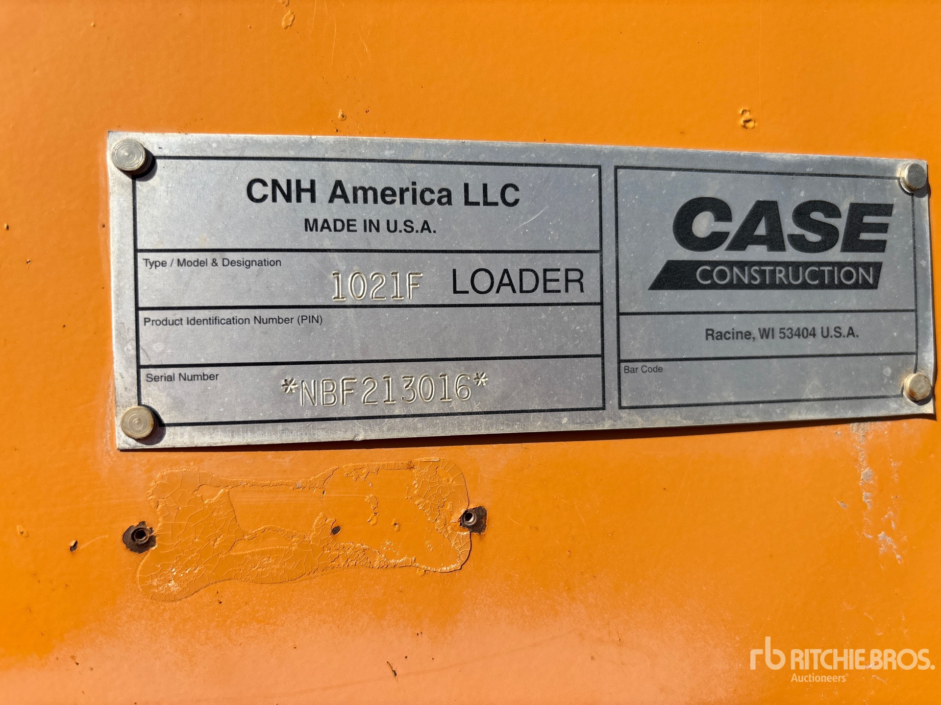 2011 Case 1021F