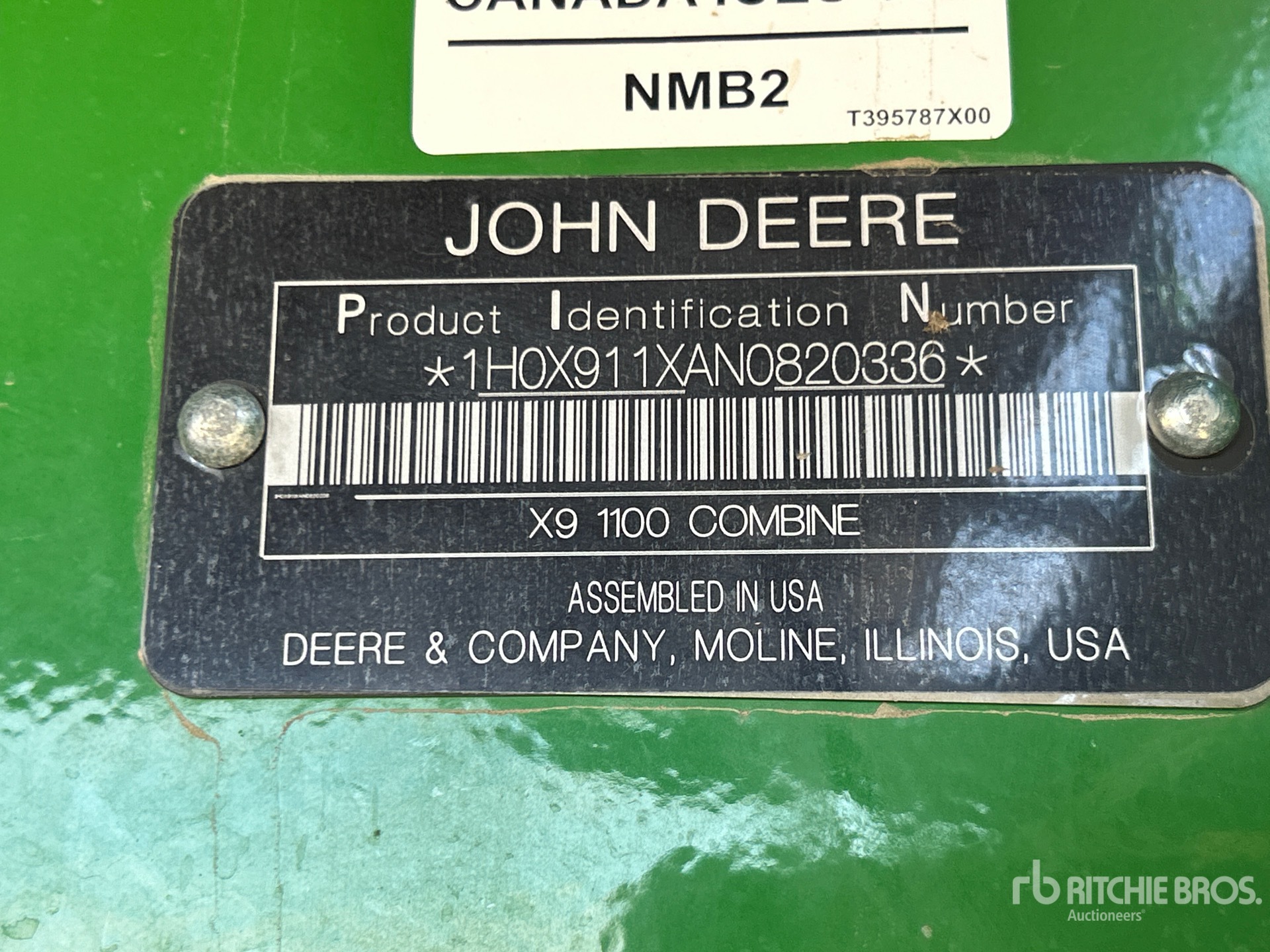 2022 John Deere X9 1100