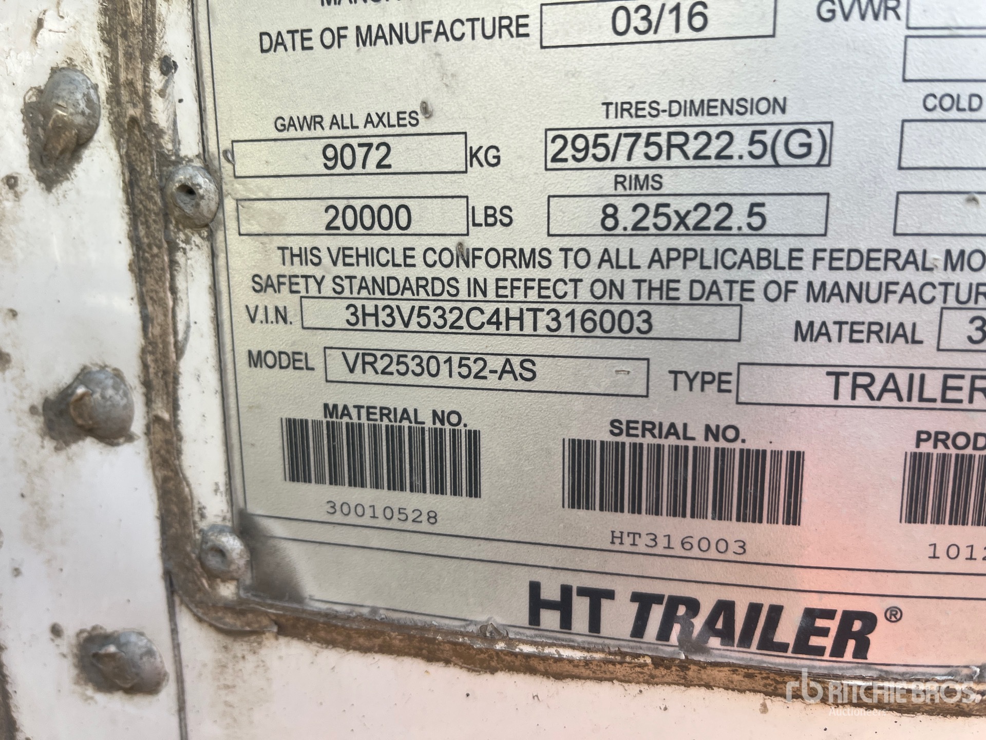 2017 Hyundai VR2530152-AS