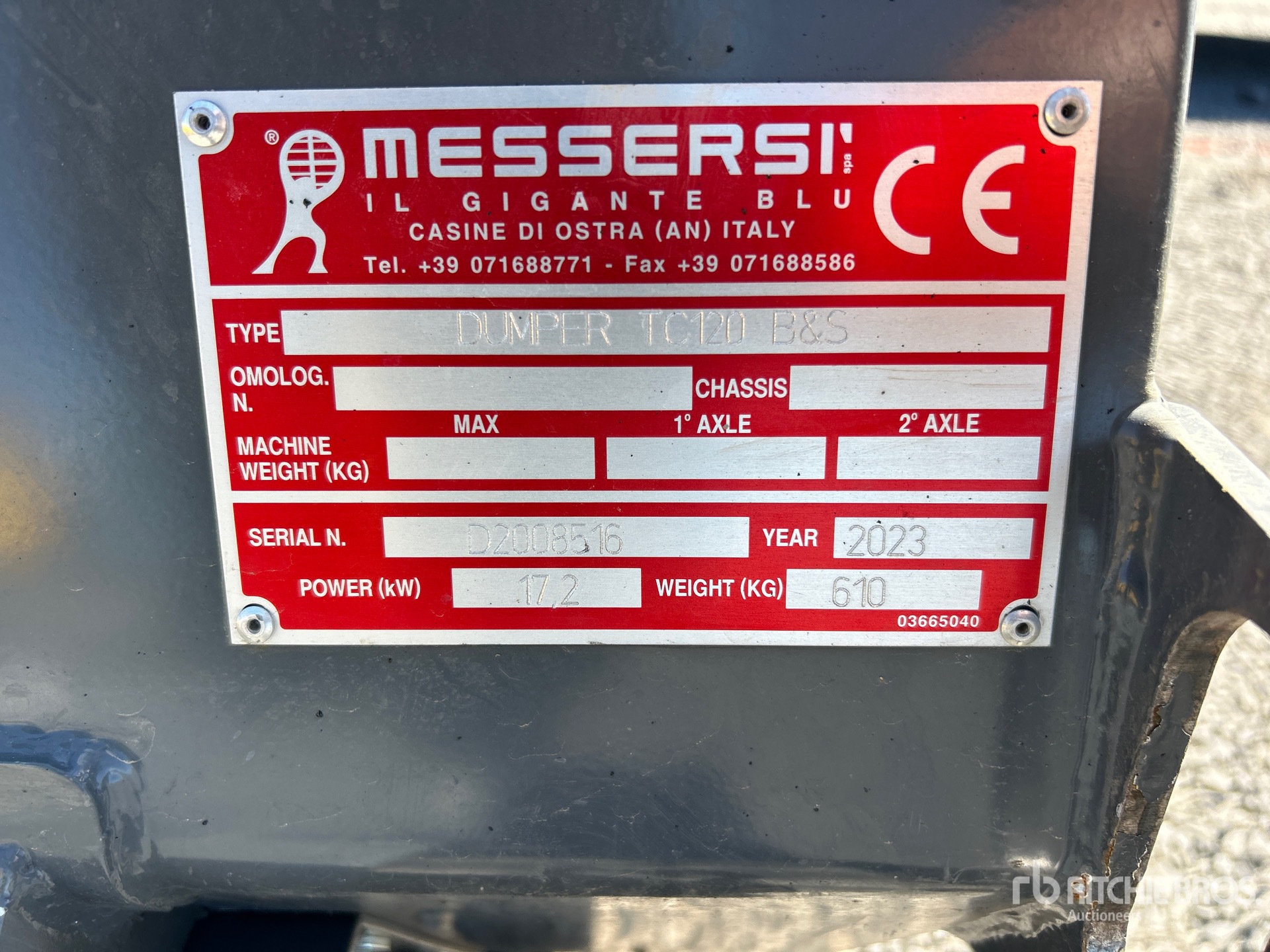 2023 Messersi TC120