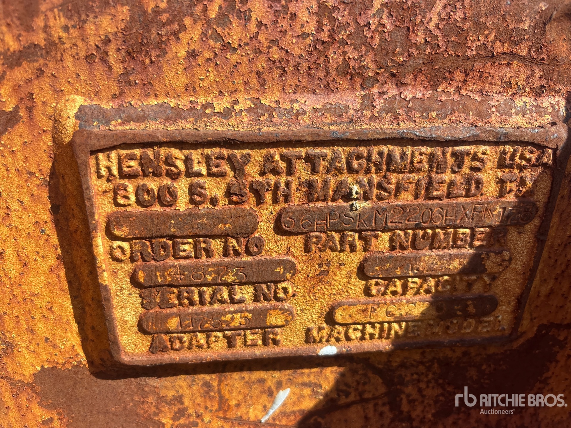 Hensley 36 in Digging - Fits Komatsu