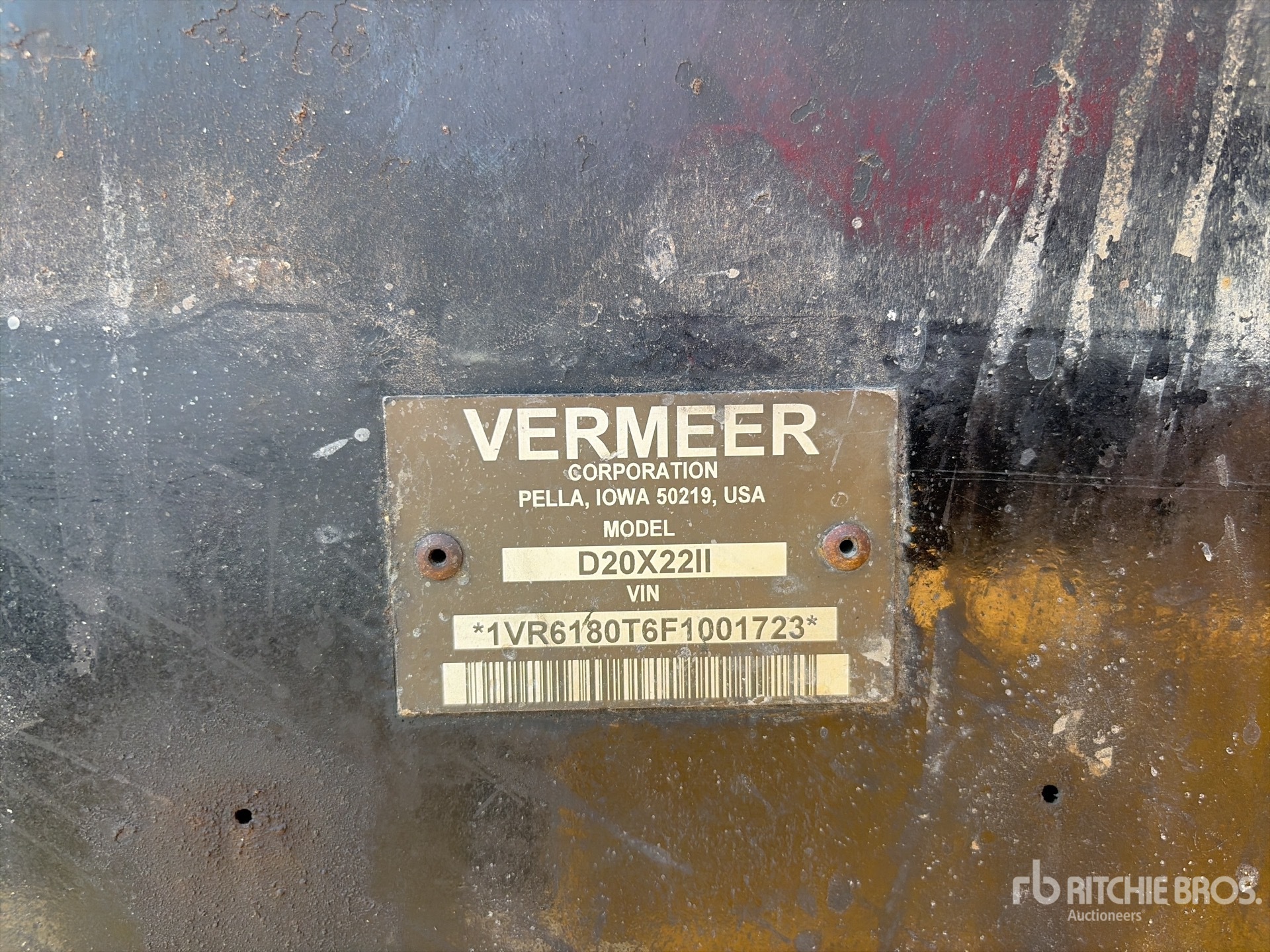 2015 Vermeer DX20X22II