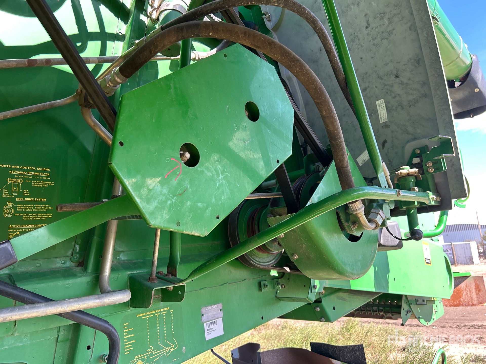 2000 John Deere 9650W