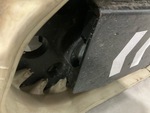 Undercarriage with Left Track Tensioner
