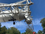 Crane Superstructure with Main Boom Sections