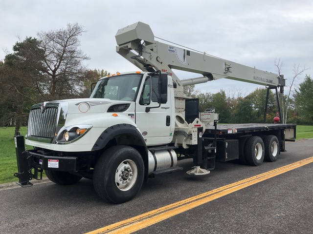 2012 National NBT30H 60000 lb Straight Boom on 2012 International WorkStar 7600 6x4 Boom Truck 2012 National NBT30H 60000 lb Straight Boom on 2012 International WorkStar 7600 6x4 Boom Truck