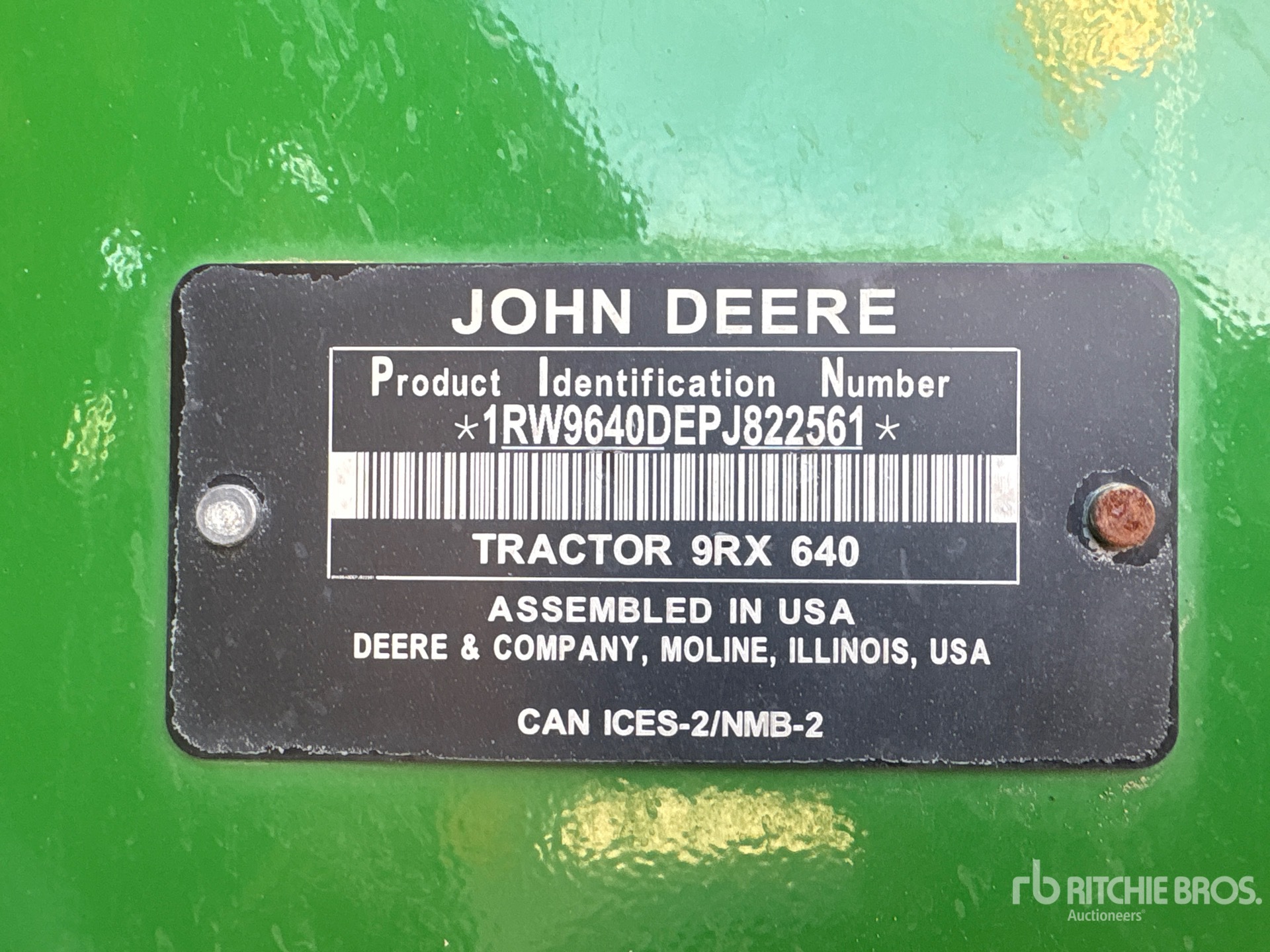 2023 John Deere 9RX 640