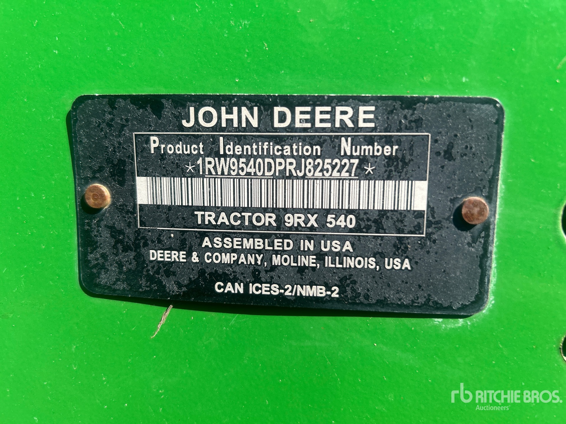 2024 John Deere 9RX 540
