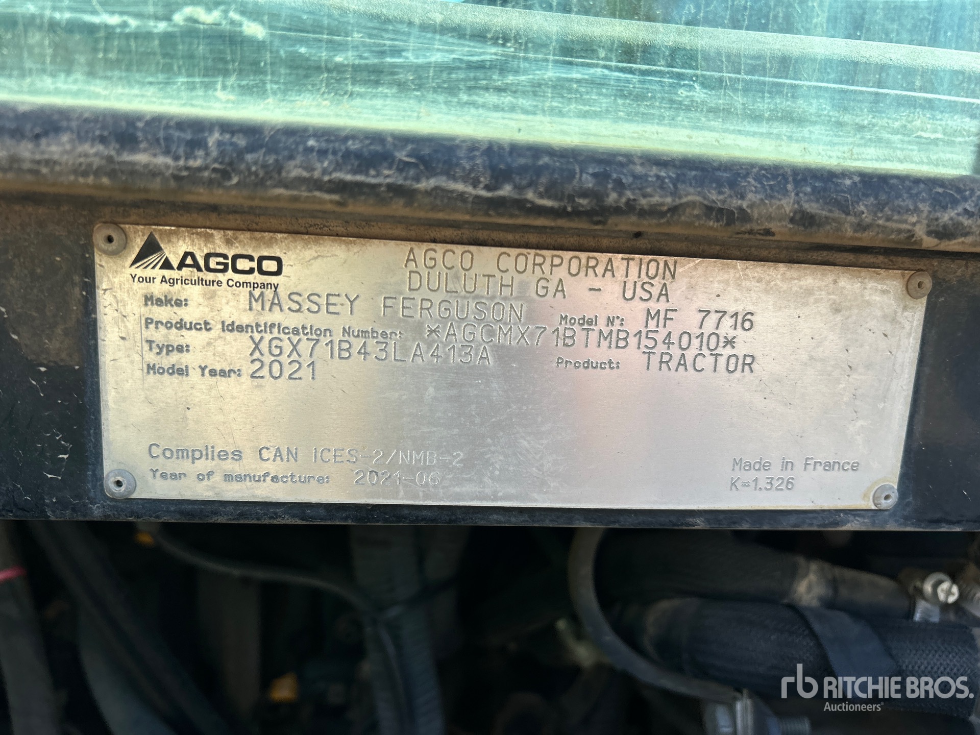 2021 Massey Ferguson 7716