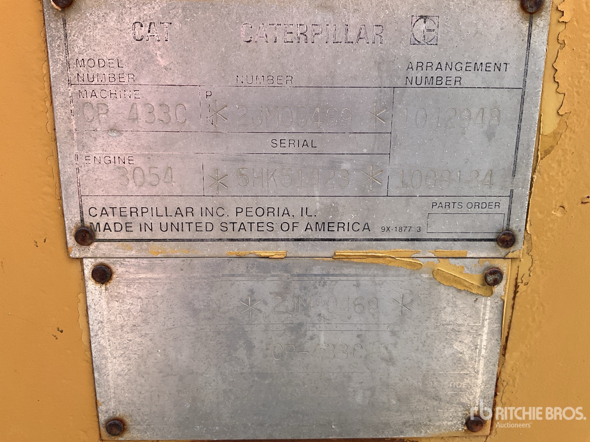 1997 Caterpillar CP433C