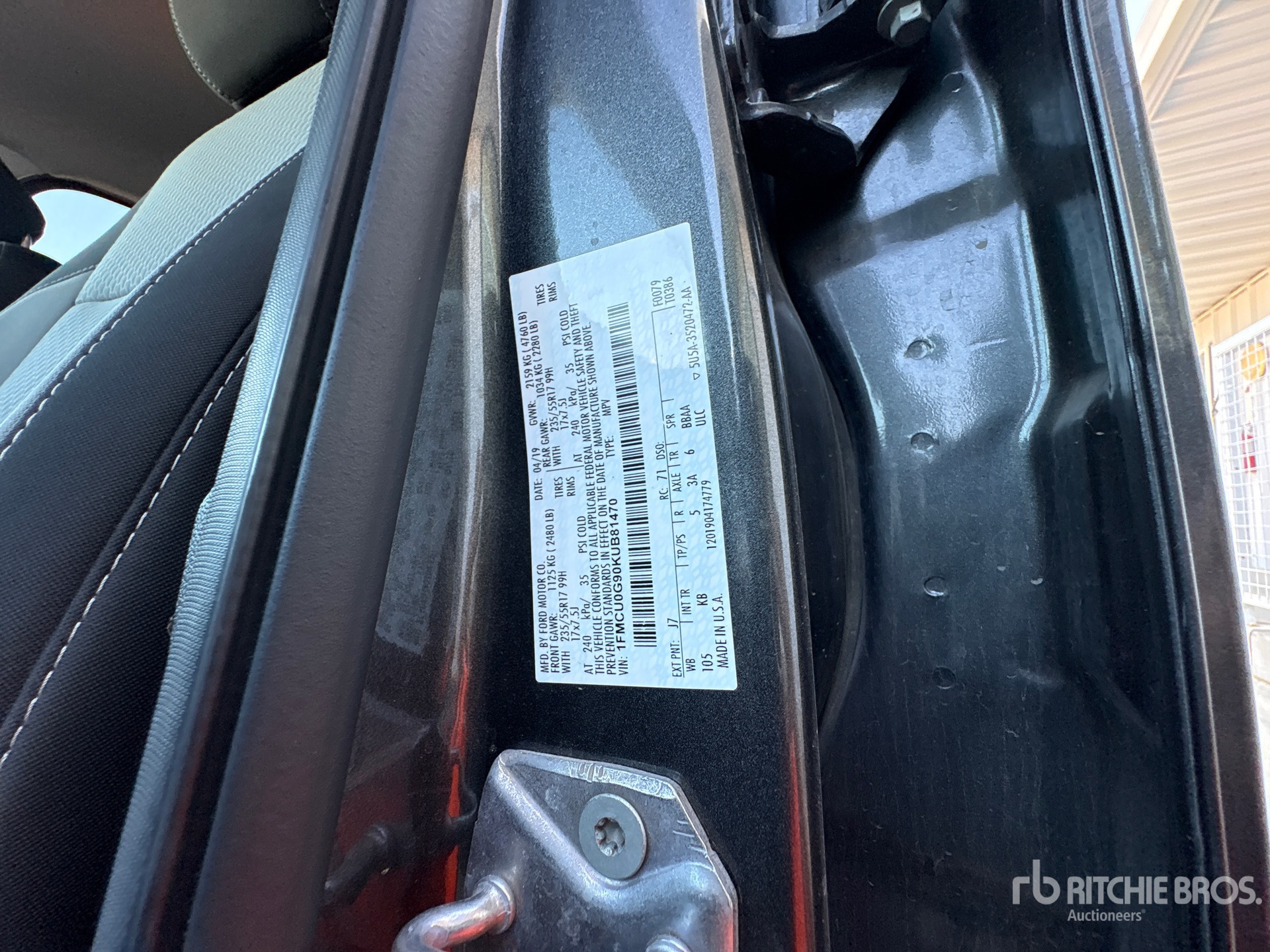 2019 Ford Escape