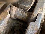 Undercarriage with Left Track Bushings