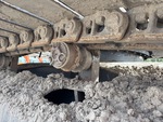 Undercarriage with Right Carrier Rollers