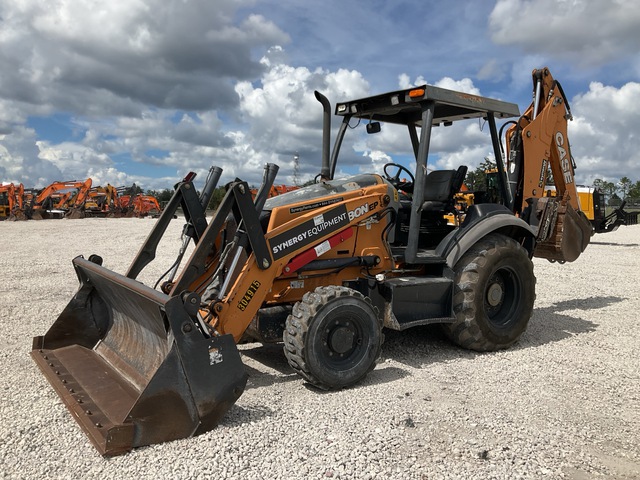 2018 (unverified) Case 580N EP 4x4 Backhoe Loader