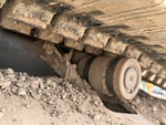 Undercarriage with Right Carrier Rollers