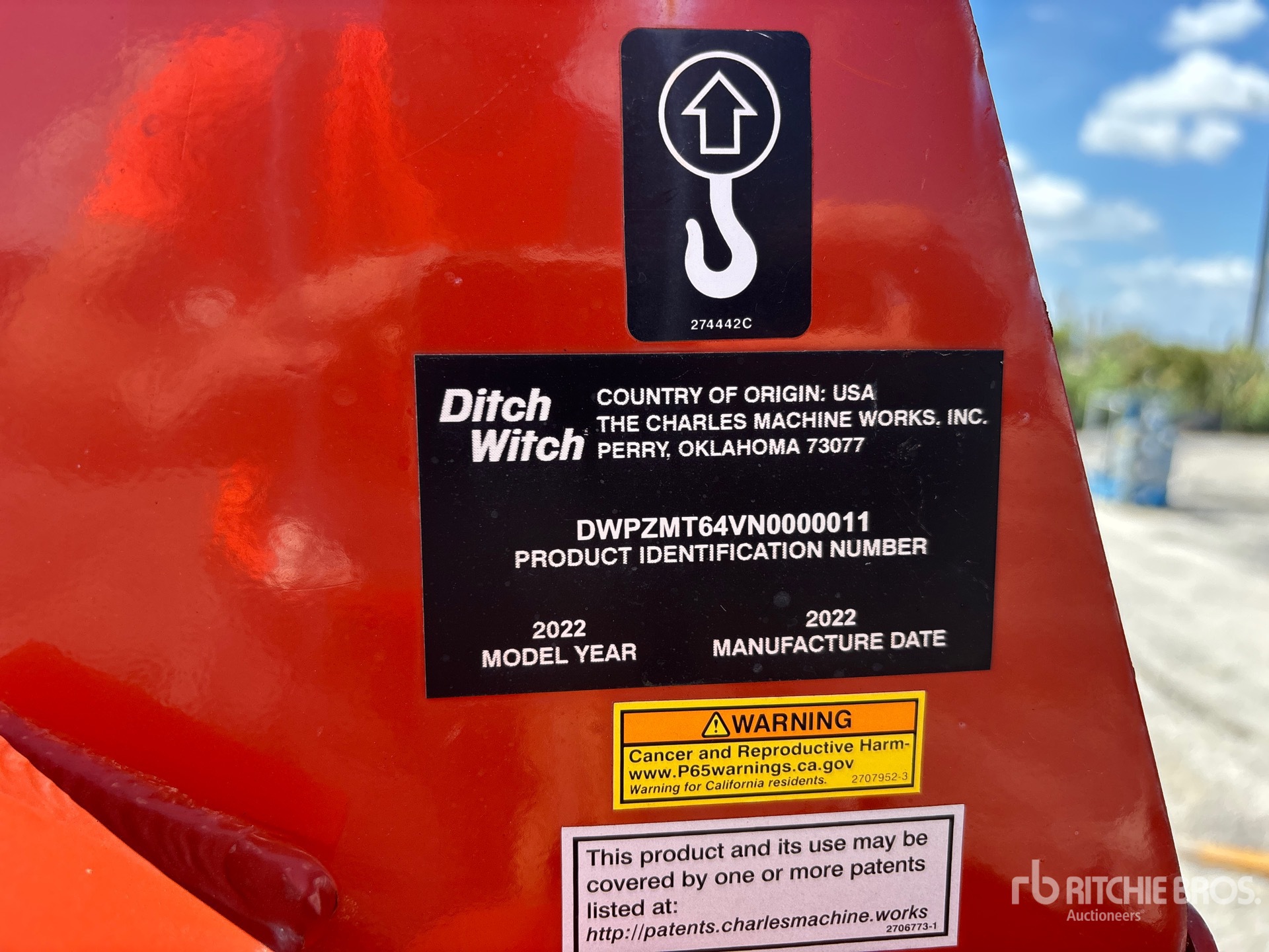 2022 Ditch Witch MT164