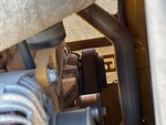 Engine with A/C Compressor