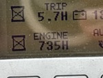 General Appearance with Hour Meter / Odometer