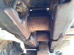 Undercarriage with Left Track Bushings