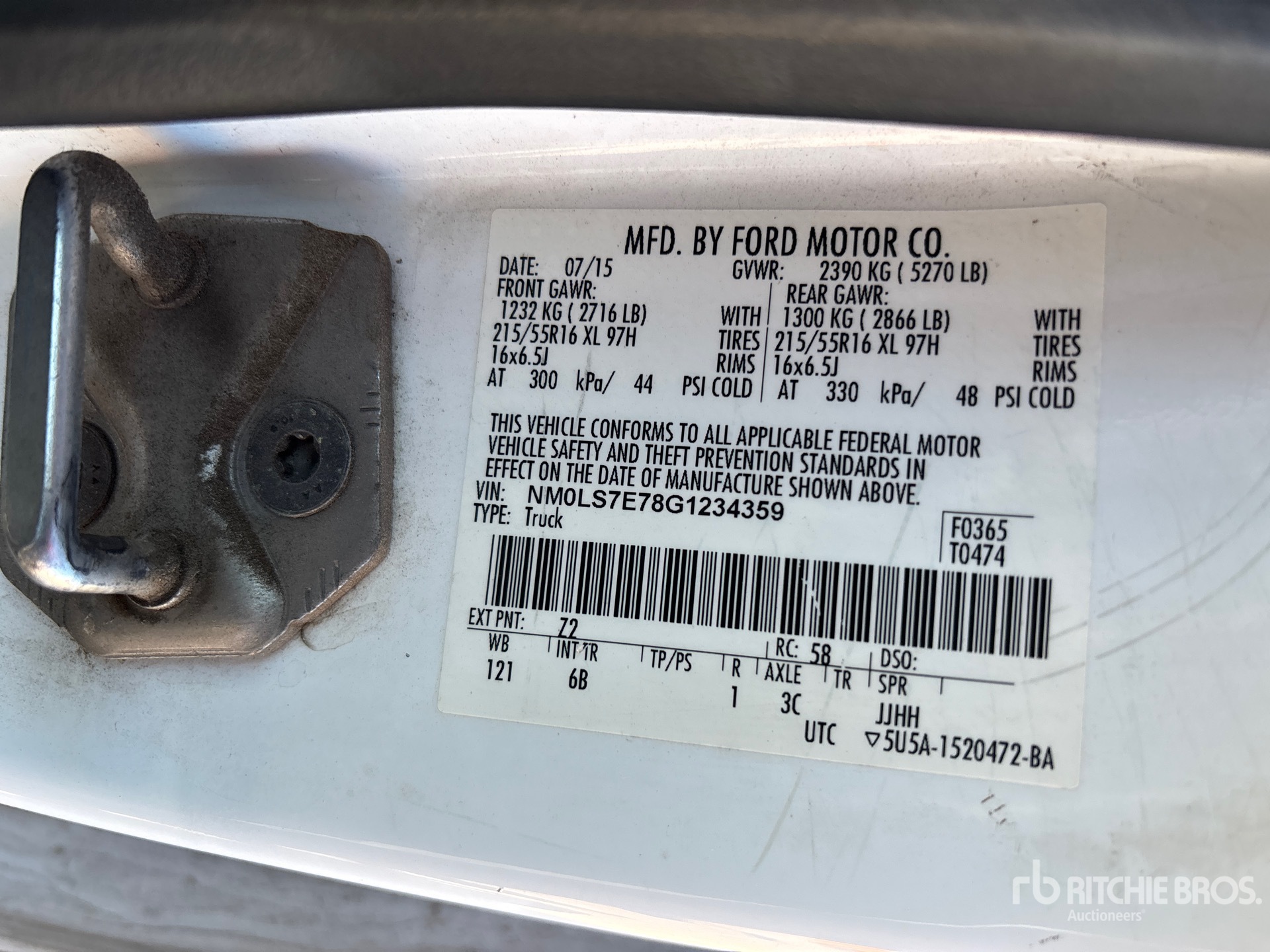 2016 Ford TRANSIT CONNECT