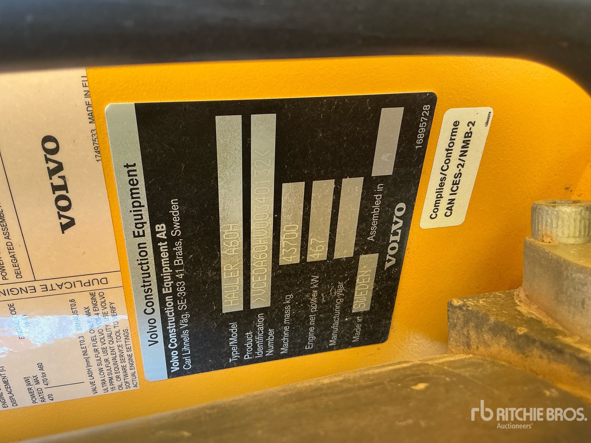 Photo of 2018 Volvo A60H