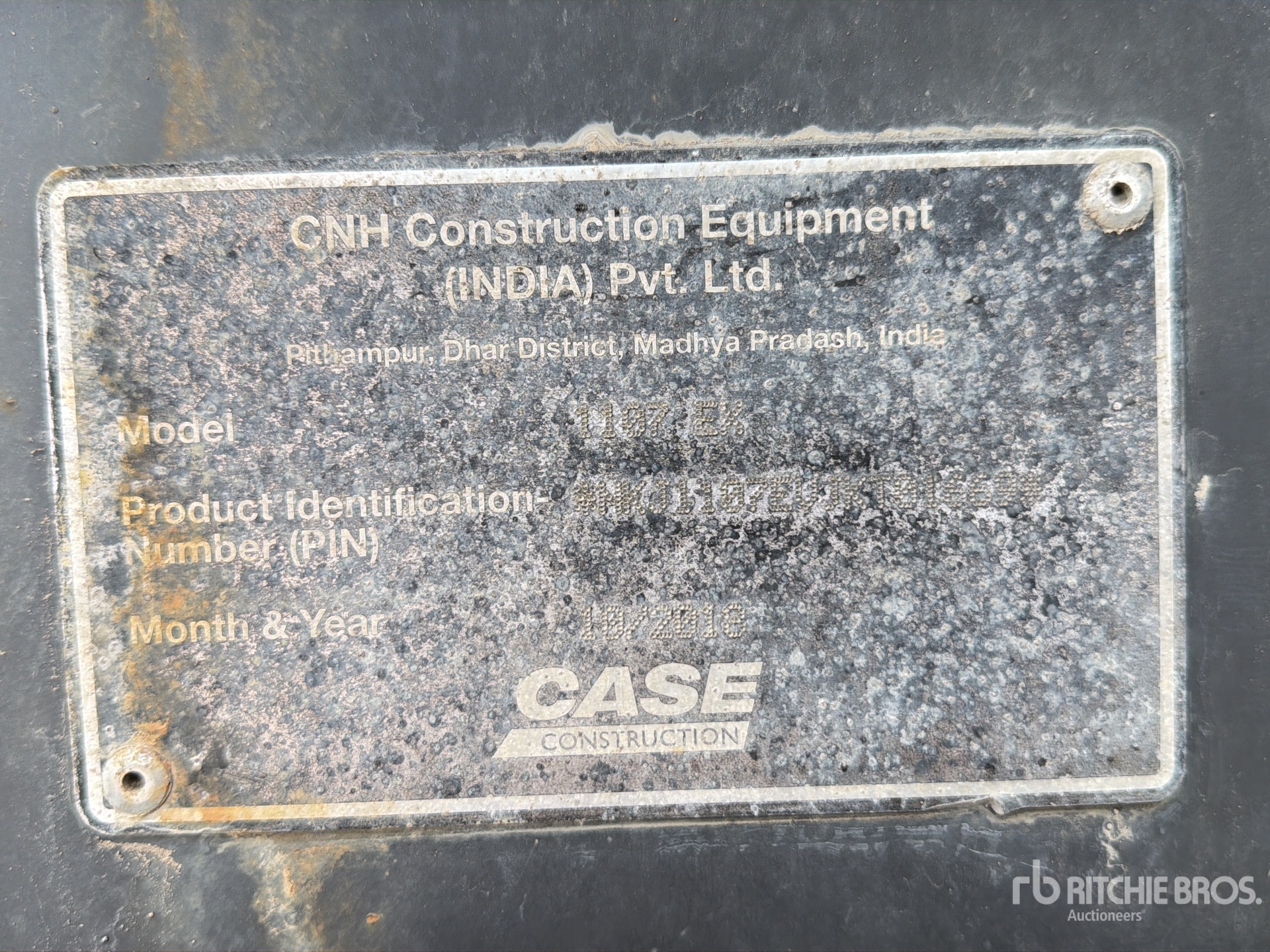 2018 Case 1107EX