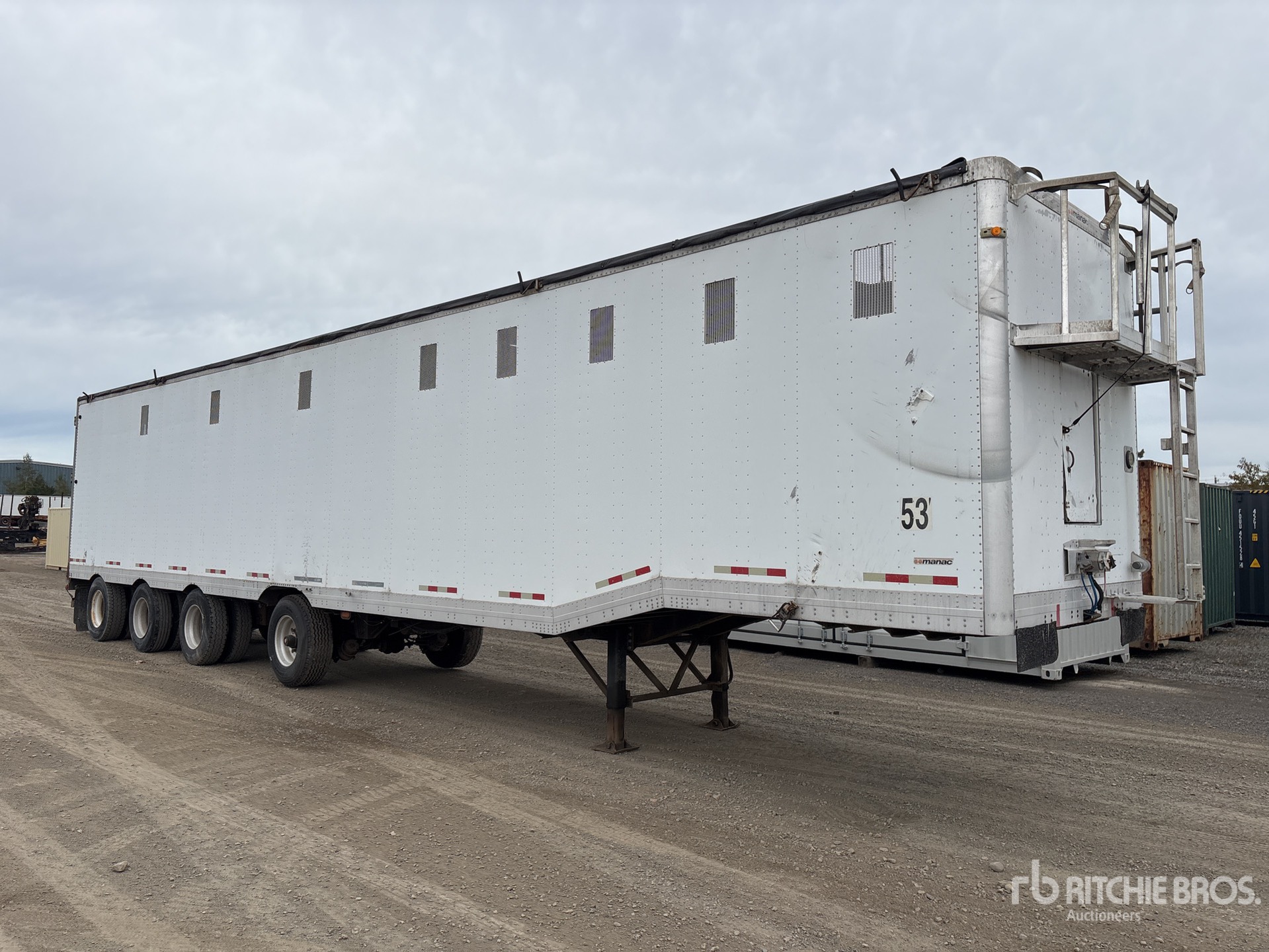 2011 Manac 53 FT X 102 IN QUAD/A OPEN-TOP