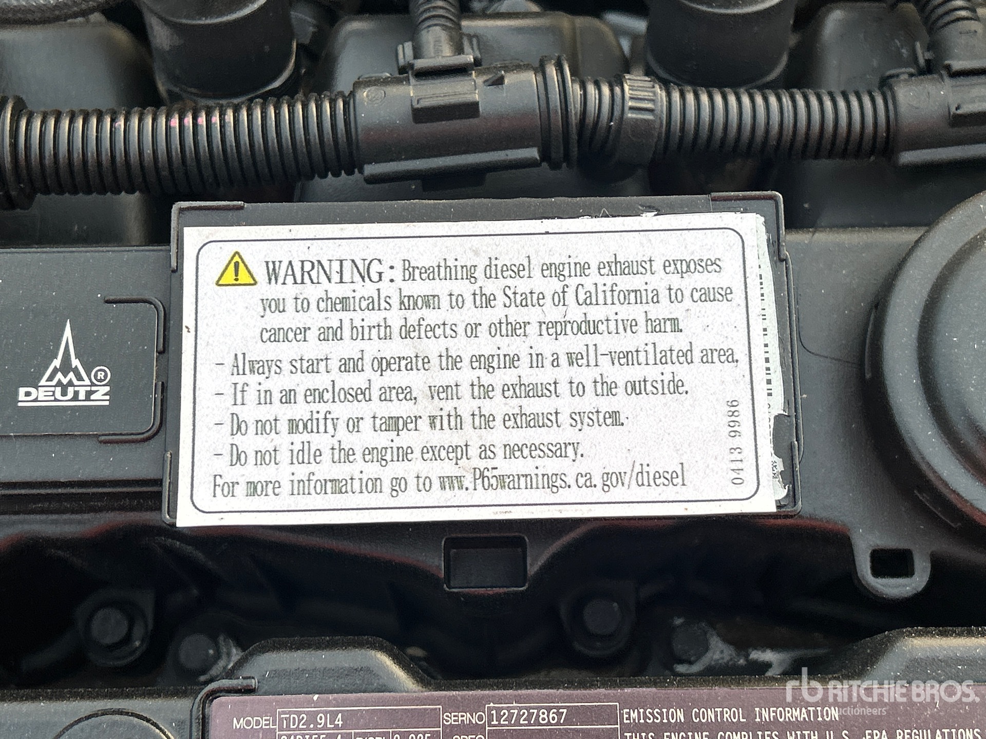 2021 Deutz TD2.9L4