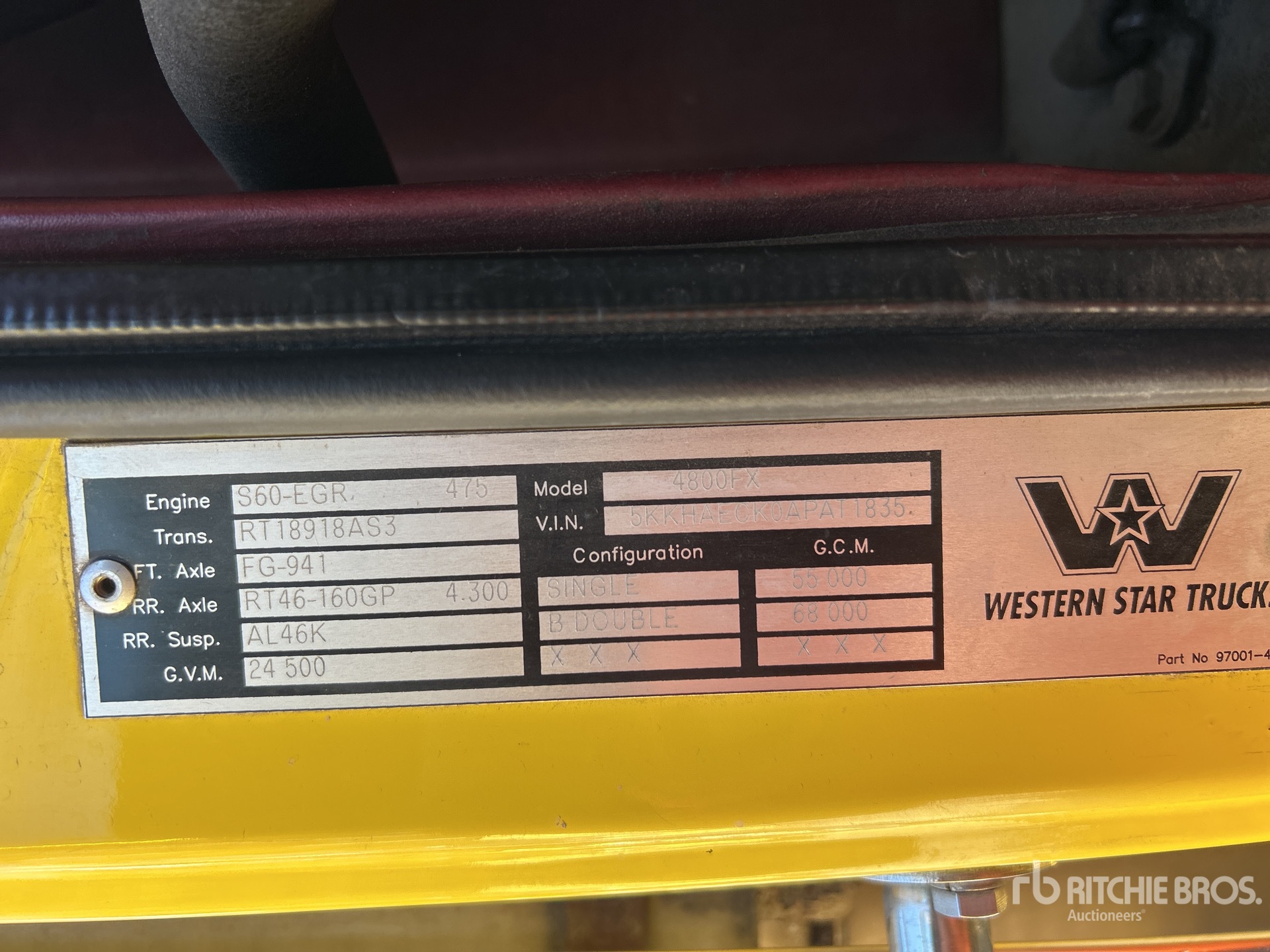 2009 Western Star 4800FX